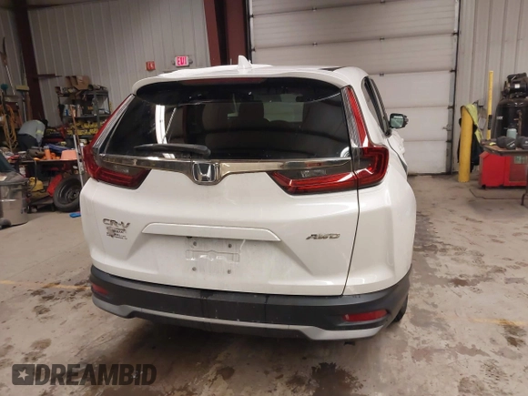 2020 Honda CR-V EX with VIN 2HKRW2H52LH642521, listed as a IAAI auction lot 41586735 with 51,215 mi miles. Bid and sale history available at carsss.com. Image 16.