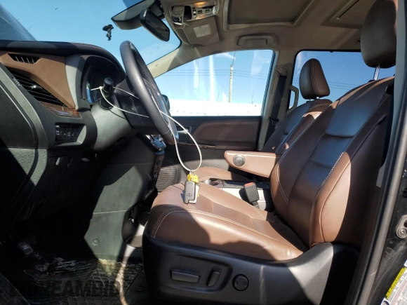 2018 Toyota Sienna XLE with VIN 5TDDZ3DC9JS198492, listed as a Copart auction lot 51182785 with 114,771 mi miles and Salvage Title. Bid and sale history available at carsss.com. Image 7.