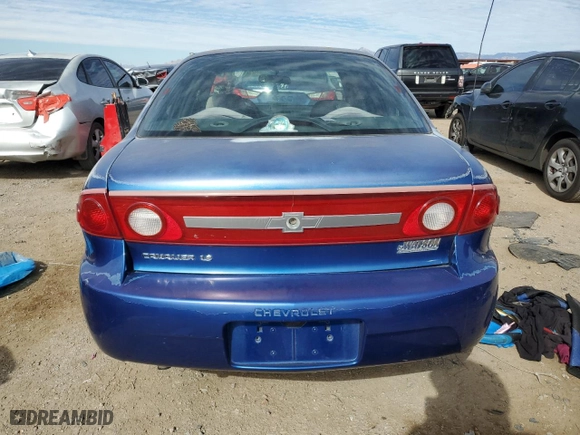 2003 Chevrolet Cavalier LS with VIN 1G1JF52F837137080, listed as a Copart auction lot 79915194 with 123,997 mi miles and Salvage Title. Bid and sale history available at carsss.com. Image 6.