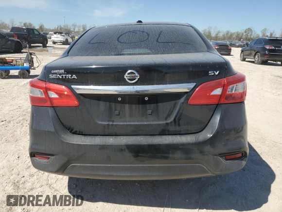 2019 Nissan Sentra SV with VIN 3N1AB7AP7KY416142, listed as a Copart auction lot 49225615 with 82,438 mi miles and Salvage Title. Bid and sale history available at DreamBid. Image 6.