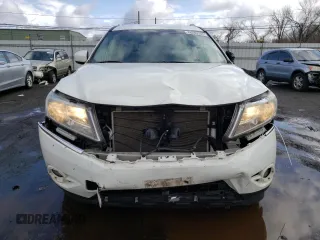 2016 Nissan Pathfinder SV with VIN 5N1AR2MM5GC652782, listed as a Copart auction lot 48289305 with 117,667 mi miles and Salvage Title. Bid and sale history available at carsss.com. Image 5.