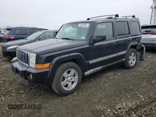 2006 Jeep Commander Limited with VIN 1J8HG58N26C138828, listed as a Copart auction lot 44783165 with 257,054 mi miles and Salvage title. Bid and sale history available at DreamBid. Image 1.