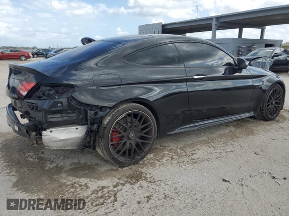 2020 Mercedes-Benz C 63 S AMG with VIN WDDWJ8HB1LF979739, listed as a Copart auction lot 47376075 with 73,271 mi miles and Salvage title. Bid and sale history available at DreamBid. Image 3.