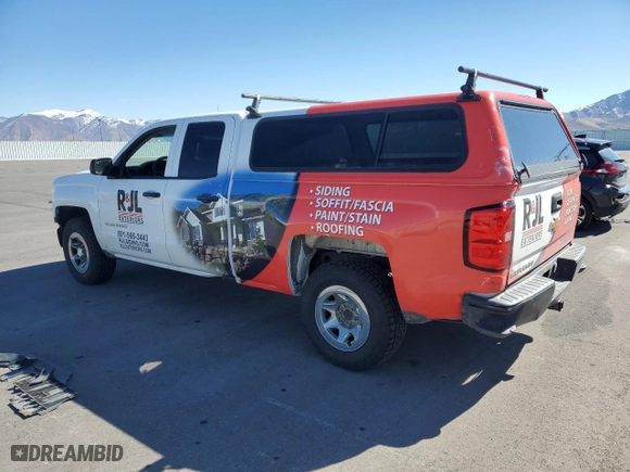 2015 Chevrolet Silverado 1500 LS with VIN 1GCRCPEC8FZ263139, listed as a Copart auction lot 50581995 with 218,214 mi miles and Salvage Title. Bid and sale history available at carsss.com. Image 2.