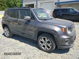 2020 Jeep Renegade Limited with VIN ZACNJBD18LPL89029, listed as a Copart auction lot 53712385 with 42,097 mi miles and Salvage title. Bid and sale history available at DreamBid. Image 4.