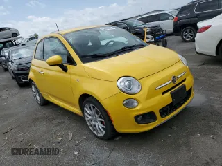 2016 FIAT 500 Sport z VIN 3C3CFFBRXGT155408, wystawiony jako Copart lot #53004854 z przebiegiem 35 188 mil mil oraz Szkoda całkowita • Salvage title. Historia ofert i sprzedaży dostępna na DreamBid. Obrazek 4.