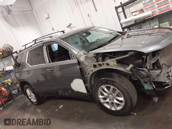 2020 Chevrolet Traverse LT with VIN 1GNEVHKW9LJ176834, listed as a IAAI auction lot 42211350 with 100,188 mi miles and . Bid and sale history available at DreamBid. Image 14.