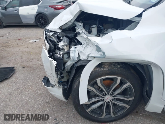 2018 GMC Terrain Denali with VIN 3GKALXEX7JL236695, listed as a IAAI auction lot 42121147 with 93,783 mi miles and . Bid and sale history available at DreamBid. Image 6.