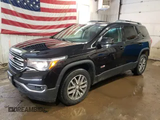 2017 GMC Acadia SLE with VIN 1GKKNTLS0HZ167009, listed as a Copart auction lot 46671955 with 95,786 mi miles and Salvage Title. Bid and sale history available at carsss.com. Image 1.