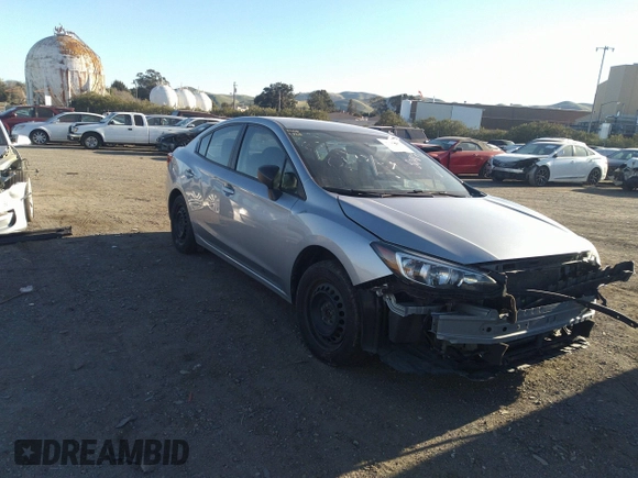 2018 Subaru Impreza with VIN 4S3GKAA61J3603914, listed as a IAAI auction lot 38286656 with 80,487 mi miles and . Bid and sale history available at DreamBid. Image 1.