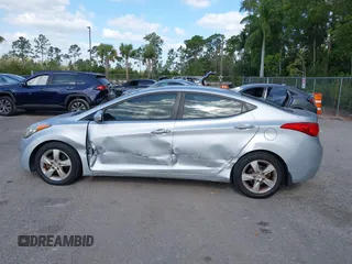2013 Hyundai Elantra Limited with VIN 5NPDH4AE6DH234034, listed as a IAAI auction lot 42156075 with 95,524 mi miles and . Bid and sale history available at DreamBid. Image 14.