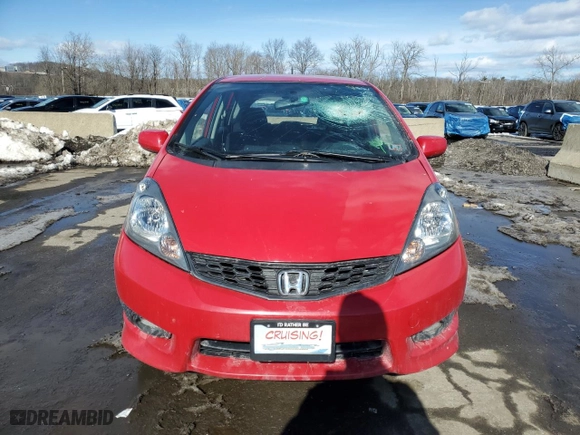 2013 Honda Fit Sport with VIN JHMGE8H59DC041437, listed as a Copart auction lot 45344495 with 128,589 mi miles and Salvage Title. Bid and sale history available at carsss.com. Image 5.