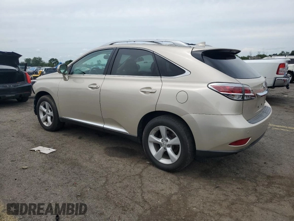 2015 Lexus RX 350 with VIN 2T2BK1BA0FC306785, listed as a Copart auction lot 63072125 with 109,640 mi miles and Salvage title. Bid and sale history available at DreamBid. Image 2.