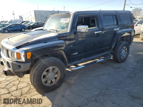 2006 Hummer H3 with VIN 5GTDN136968148868, listed as a Copart auction lot 81428804 with 197,771 mi miles and Clean Title. Bid and sale history available at DreamBid. Image 1.