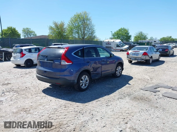 2014 Honda CR-V EX with VIN 5J6RM4H50EL083223, listed as a IAAI auction lot 42133983 with 108,073 mi miles and . Bid and sale history available at DreamBid. Image 4.