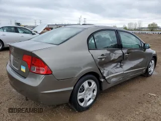 2006 Honda Civic LX z VIN 1HGFA16586L132710, wystawiony jako Copart lot #55261865 z przebiegiem 143 679 mil mil oraz Szkoda całkowita • Salvage title. Historia ofert i sprzedaży dostępna na DreamBid. Obrazek 3.