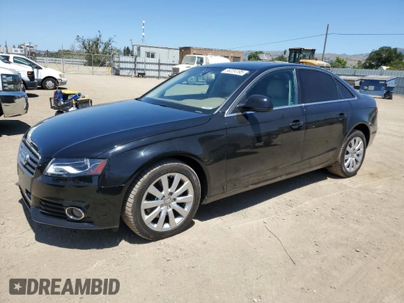 2009 Audi A4 Premium Plus with VIN WAUSF78K39N054072, listed as a Copart auction lot 56224195 with 137,954 mi miles and Clean title. Bid and sale history available at DreamBid. Image 1.