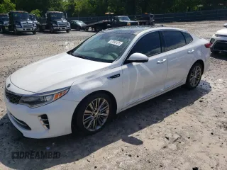 2016 Kia Optima SXL Turbo with VIN 5XXGV4L20GG121446, listed as a Copart auction lot 57895125 with 131,889 mi miles and Clean title. Bid and sale history available at DreamBid. Image 1.