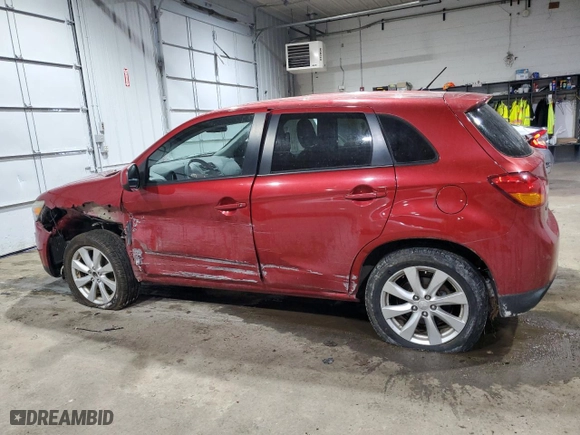 2013 Mitsubishi Outlander Sport ES with VIN 4A4AR3AU4DE012344, listed as a Copart auction lot 42775285 with 25,783 mi miles and Salvage Title. Bid and sale history available at carsss.com. Image 2.
