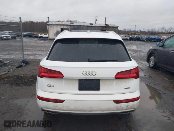 2019 Audi Q5 Premium with VIN WA1ANAFY0K2093743, listed as a IAAI auction lot 41443852 with 63,874 mi miles. Bid and sale history available at carsss.com. Image 16.