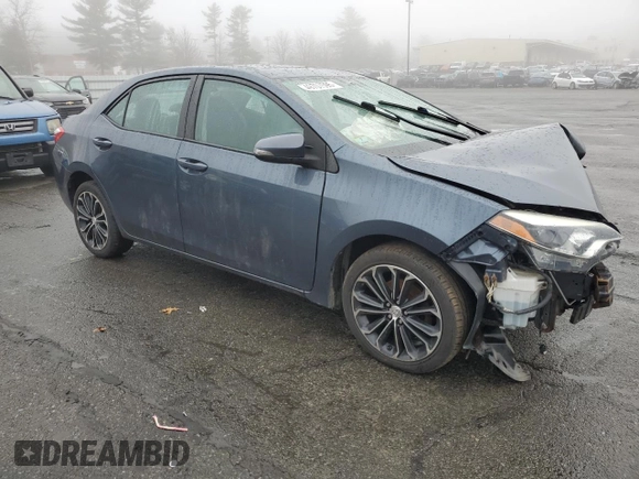 2016 Toyota Corolla L with VIN 2T1BURHE2GC553198, listed as a Copart auction lot 49707595 with Not provided miles and Salvage title. Bid and sale history available at DreamBid. Image 4.