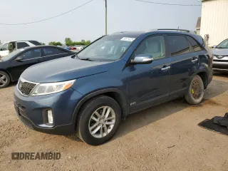 2015 Kia Sorento LX with VIN 5XYKTCA60FG597402, listed as a Copart auction lot 58371025 with 116,637 mi miles and Clean title. Bid and sale history available at DreamBid. Image 1.