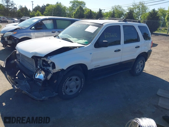 2002 Ford Escape XLS Choice with VIN 1FMYU01102KC48220, listed as a IAAI auction lot 42276600 with 195,358 mi miles and . Bid and sale history available at DreamBid. Image 17.