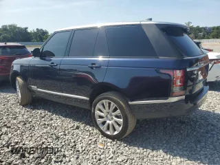 2017 Land Rover Range Rover HSE z VIN SALGS2FK6HA354794, wystawiony jako Copart lot #58181405 z przebiegiem 76 443 mil mil oraz Tytuł czysty. Historia ofert i sprzedaży dostępna na DreamBid. Obrazek 2.