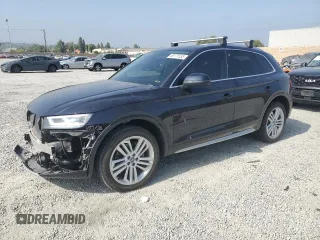 2019 Audi Q5 Premium Plus with VIN WA1BNAFY5K2053047, listed as a Copart auction lot 58171535 with 30,886 mi miles and Salvage title. Bid and sale history available at DreamBid. Image 1.