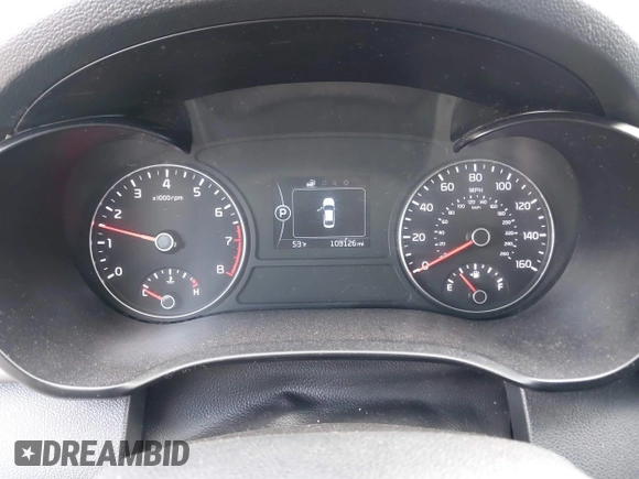 2018 Kia Optima LX z VIN 5XXGT4L32JG205418, wystawiony jako IAAI lot #42062997 z przebiegiem 103 126 mil mil oraz . Historia ofert i sprzedaży dostępna na DreamBid. Obrazek 7.