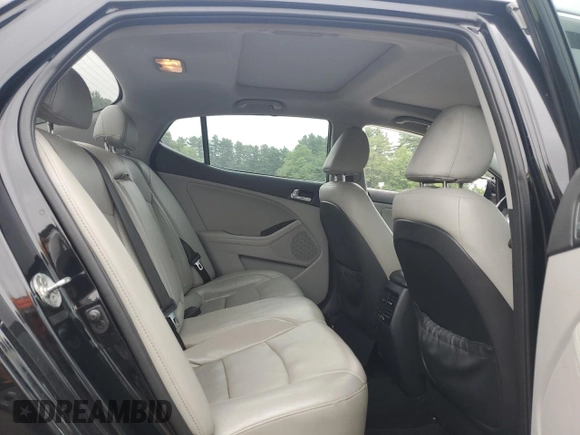 2015 Kia Optima EX with VIN 5XXGN4A76FG389186, listed as a Copart auction lot 63968605 with 73,598 mi miles and Clean title. Bid and sale history available at DreamBid. Image 10.