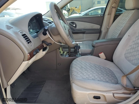 2005 Chevrolet Malibu LS with VIN 1G1ZT54805F285601, listed as a Copart auction lot 75038064 with 463,039 mi miles and Salvage Title. Bid and sale history available at carsss.com. Image 7.