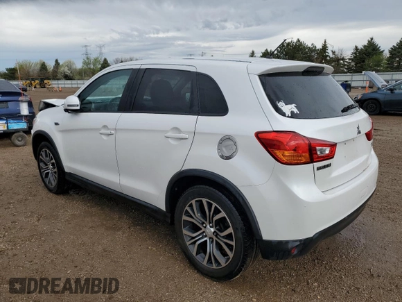 2016 Mitsubishi Outlander ES z VIN JA4AR3AU2GZ030579, wystawiony jako Copart lot #54063375 z przebiegiem 114 071 mil mil oraz Szkoda całkowita • Salvage title. Historia ofert i sprzedaży dostępna na DreamBid. Obrazek 2.