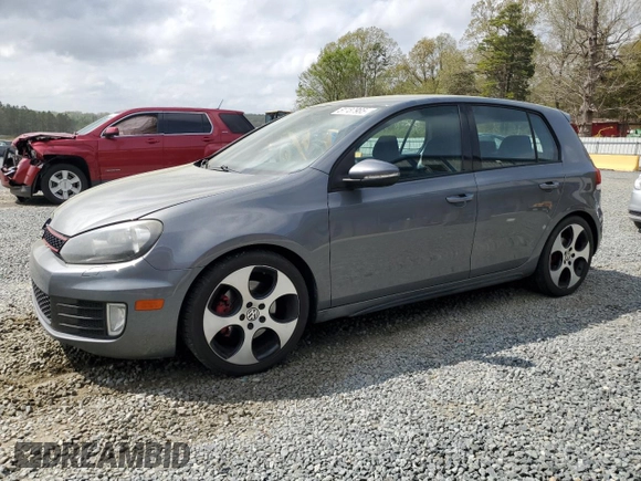 2013 Volkswagen GTI with VIN WVWHV7AJ7DW087435, listed as a Copart auction lot 51187985 with 162,673 mi miles and Salvage Title. Bid and sale history available at carsss.com. Image 1.