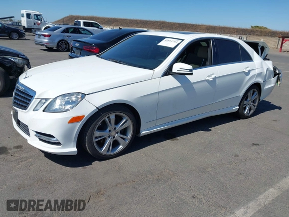 2013 Mercedes-Benz E 350 Luxury with VIN WDDHF5KBXDA764490, listed as a IAAI auction lot 42541763 with 43,428 mi miles and . Bid and sale history available at DreamBid. Image 2.