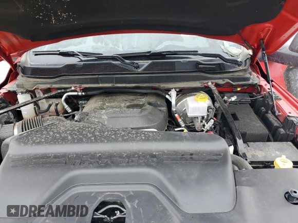 2024 Ram 2500 Tradesman with VIN 3C6UR5CJ3RG154565, listed as a Copart auction lot 64060144 with Not provided miles and Salvage title. Bid and sale history available at DreamBid. Image 12.