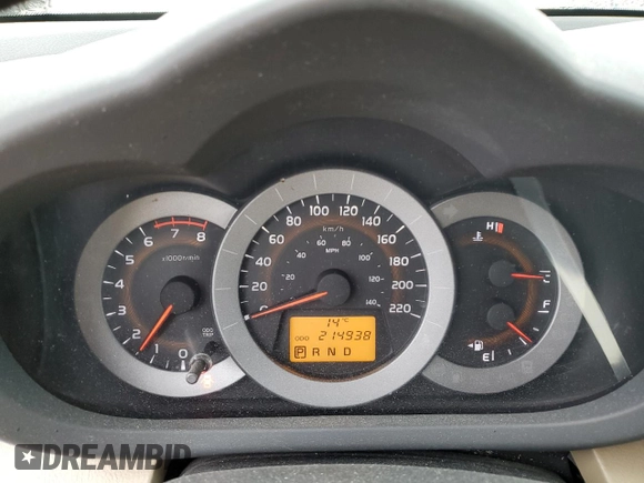 2010 Toyota RAV4 with VIN 2T3ZF4DV3AW031047, listed as a Copart auction lot 60877665 with 214,938 mi miles and Salvage title. Bid and sale history available at DreamBid. Image 9.