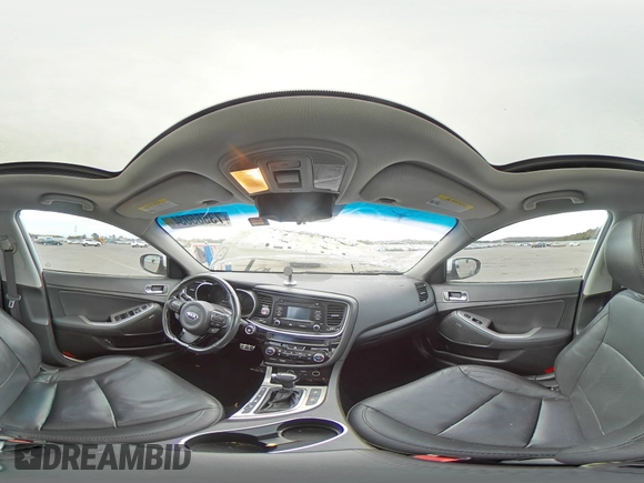 2015 Kia Optima SX Turbo with VIN 5XXGR4A61FG367091, listed as a Copart auction lot 48299065 with 106,003 mi miles and Non Repairable. Bid and sale history available at carsss.com. Image 13.