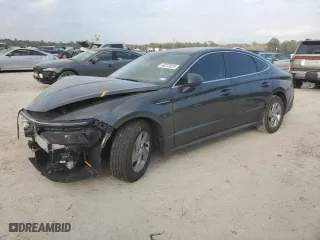 2025 Hyundai Sonata SE with VIN KMHL24JA2SA459786, listed as a Copart auction lot 48372025 with 2,656 mi miles and Salvage Title. Bid and sale history available at carsss.com. Image 1.