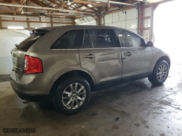 2014 Ford Edge Limited with VIN 2FMDK4KC3EBA83774, listed as a Copart auction lot 44593695 with 126,014 mi miles and Salvage Title. Bid and sale history available at carsss.com. Image 3.