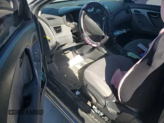 2014 Hyundai Elantra Coupe with VIN KMHDH6AH0EU029186, listed as a Copart auction lot 82584754 with 0 mi miles and Salvage Title. Bid and sale history available at carsss.com. Image 8.