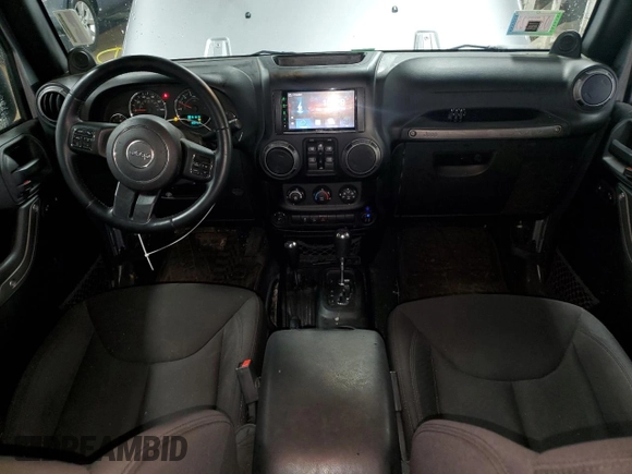 2014 Jeep Wrangler Unlimited Sport with VIN 1C4BJWDG9EL140263, listed as a Copart auction lot 47652785 with 39,493 mi miles and Salvage Title. Bid and sale history available at DreamBid. Image 8.