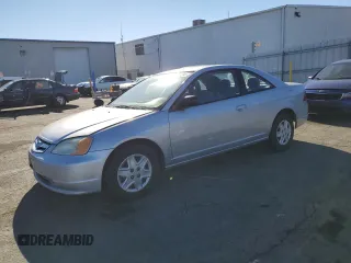 2003 Honda Civic LX with VIN 1HGEM21563L065861, listed as a Copart auction lot 41876845 with 233,101 mi miles and Salvage Title. Bid and sale history available at DreamBid. Image 1.