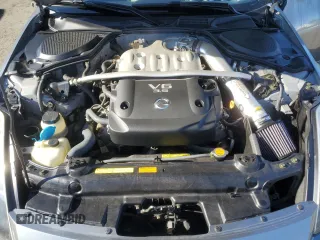 2005 Nissan 350Z Touring with VIN JN1AZ36A55M759497, listed as a Copart auction lot 46308485 with 74,121 mi miles and Salvage title. Bid and sale history available at DreamBid. Image 11.