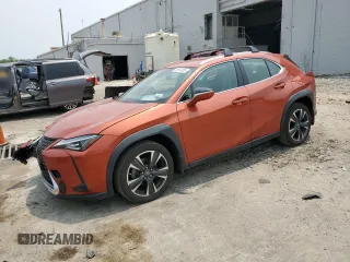 2019 Lexus UX 200 with VIN JTHY3JBH0K2005692, listed as a Copart auction lot 59854465 with 51,756 mi miles and Salvage title. Bid and sale history available at DreamBid. Image 1.