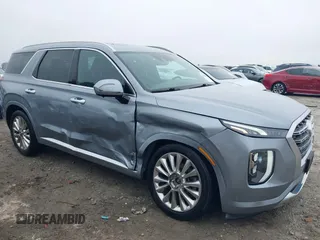 2020 Hyundai Palisade Limited with VIN KM8R5DHE5LU131787, listed as a IAAI auction lot 41789845 with 76,595 mi miles and . Bid and sale history available at DreamBid. Image 6.