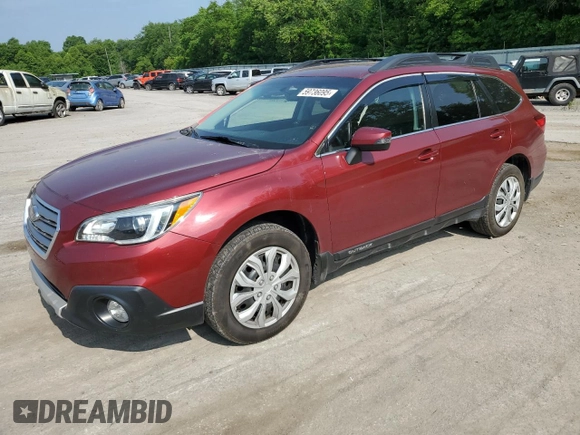 2015 Subaru Outback Limited with VIN 4S4BSEJC7F3283962, listed as a Copart auction lot 59736095 with 101,242 mi miles and Salvage title. Bid and sale history available at DreamBid. Image 1.