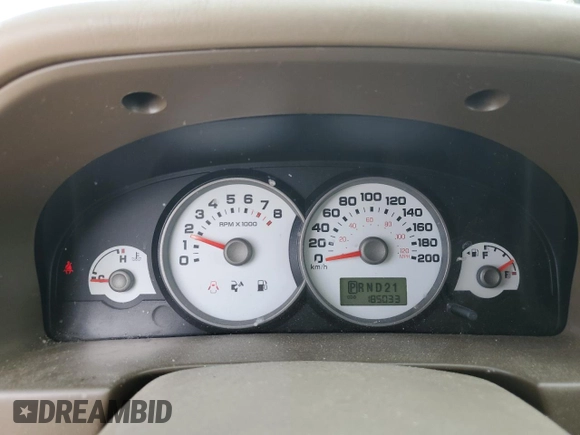 2005 Ford Escape XLT with VIN 1FMYU03165KC03784, listed as a Copart auction lot 64299225 with 185,033 mi miles and Salvage title. Bid and sale history available at DreamBid. Image 9.