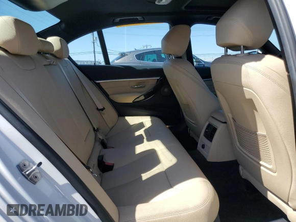 2017 BMW 3 Series 330i with VIN WBA8B9C39HK885321, listed as a Copart auction lot 52543705 with 18,349 mi miles and Salvage Title. Bid and sale history available at carsss.com. Image 10.