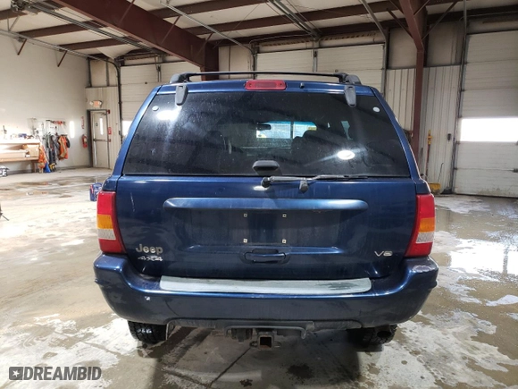 2002 Jeep Grand Cherokee Limited with VIN 1J4GW58N02C322501, listed as a Copart auction lot 41982595 with 175,625 mi miles and Salvage Title. Bid and sale history available at carsss.com. Image 6.